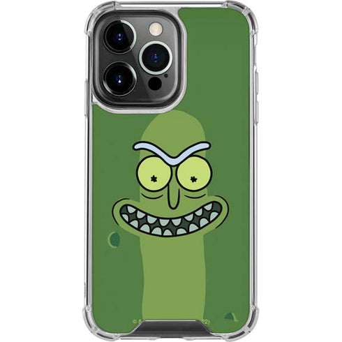 Adult Swim Rick and Morty Pickle Rick iPhone 16 Pro Max Clear Case